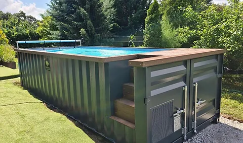 CONTÊINER PISCINA DE 40 PÉS COM JATO DE NATAÇÃO - Image 3