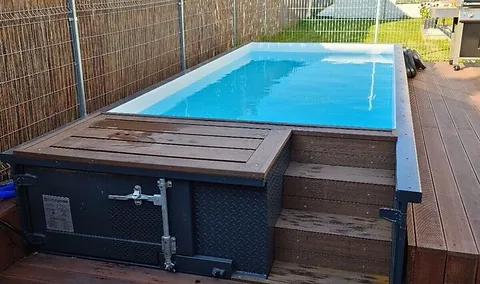 CONTÊINER PISCINA DE 40 PÉS COM JATO DE NATAÇÃO - Image 4