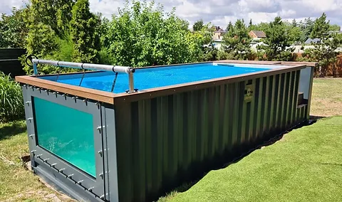 CONTÊINER PISCINA DE 40 PÉS COM JATO DE NATAÇÃO - Image 5