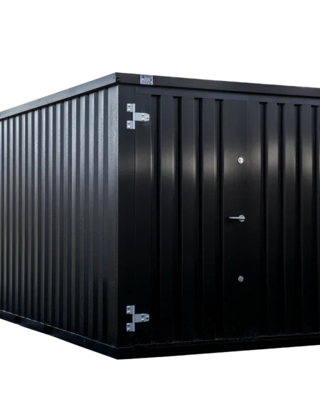 Contentor desmontável 4 x 2 m – Preto RAL 9005