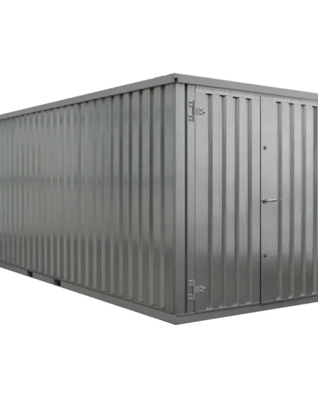 Contentor desmontável de 6 x 2 m – Porta dupla no lado curto