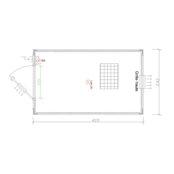 Novo bungalow de armazenamento de 4M para produtos fitossanitários - Image 4
