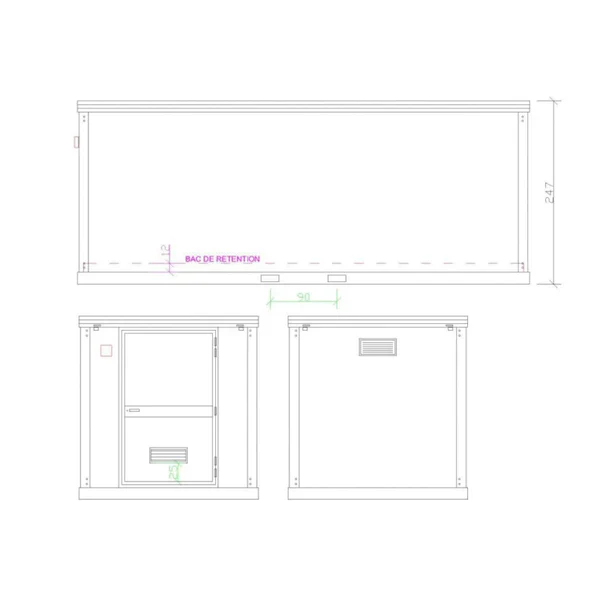 Novo bungalow de armazenamento de 6 m para produtos fitossanitários - Image 4