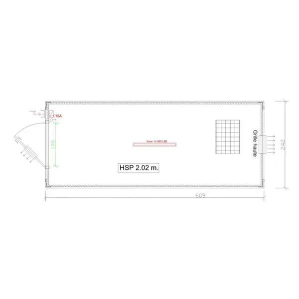 Novo bungalow de armazenamento de 6 m para produtos fitossanitários - Image 5