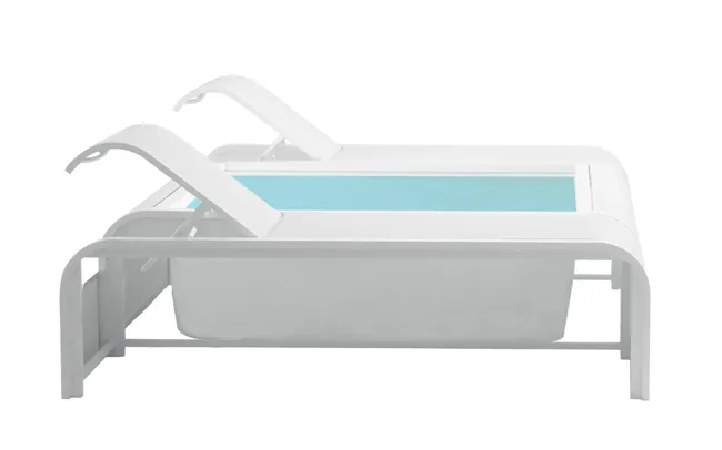 Piscina Mariposa com espreguiçadeiras GRE - Image 2