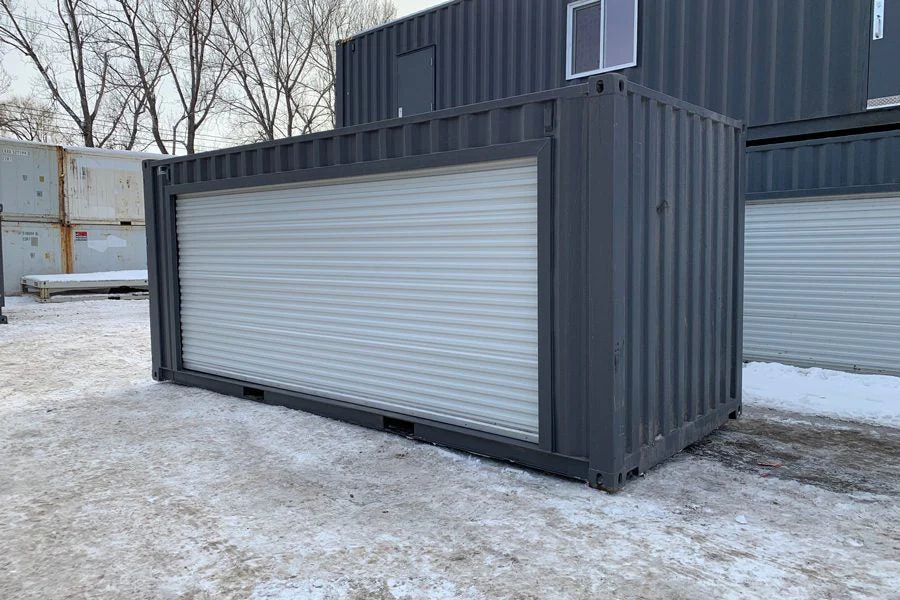 Container de 20 pés com 16 portas de enrolar - Image 3