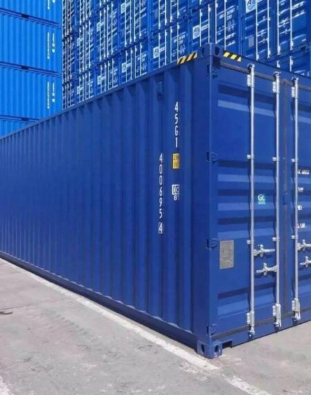 Contentor de transporte azul Hc de 40 pés