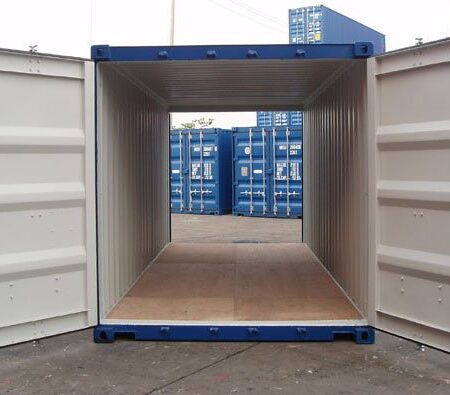 Contentor de transporte de porta dupla de 40 pés (12 metros) usado